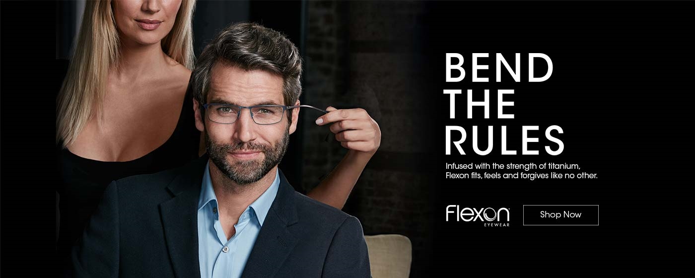 Flexon eyewear and Glasses - Bend the Rules